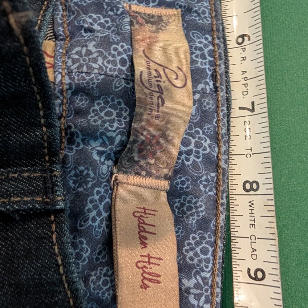 Paige Bootcut Jeans. HIDDEN HILLS